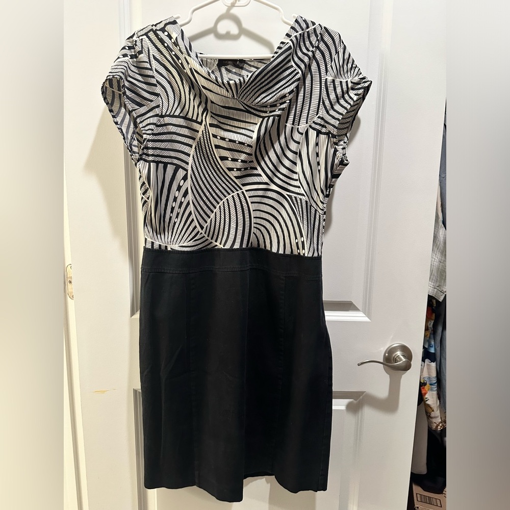 Black and White Dress